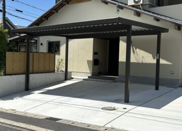 カーポート設置工事（松江市）
